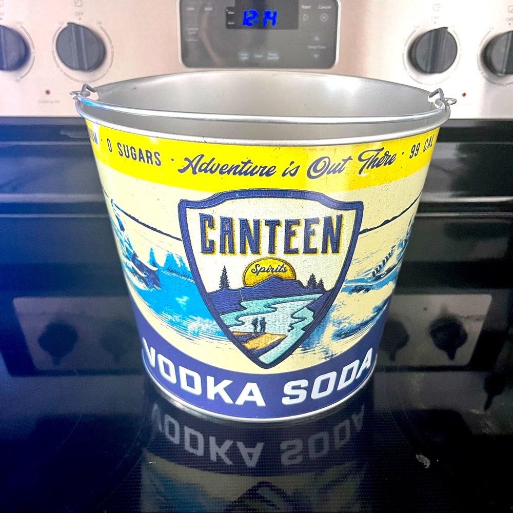 Canteen seltzer ice bucket